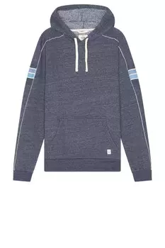 Обновленная университетская толстовка с капюшоном Marine Layer, синий
