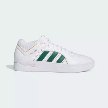 Обновленные Кроссовки Тайшона Adidas, цвет Cloud White/Dark Green/Blue Bird
