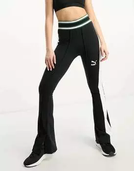 Обновленные леггинсы Puma T7 Archive черного цвета