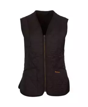 Обновленный жилет Betty с флисовой подкладкой Barbour, коричневый