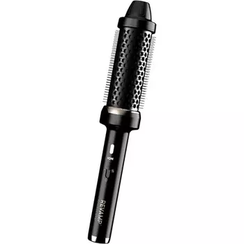 Обновляемая щетка с горячим воздухом для большего объема, шелковистости и блеска волос — щетка для сушки волос с ионной насадкой, быстрый нагрев, 2 настройки, простота в использовании, эргономичность, кабель 3 м, черный Revamp