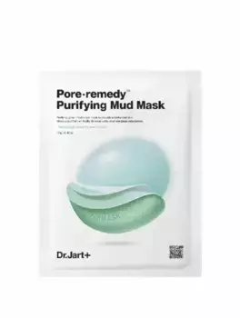 Обновляющая маска для лица с зеленой глиной Dermask Pore·remedy Purifying Mud Mask Dr.Jart+