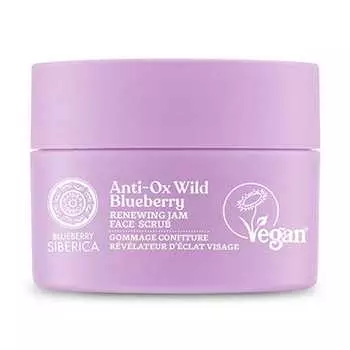 Обновляющий скраб для лица с джемом Anti-Ox Wild Blueberry 50 мл Natura Siberica
