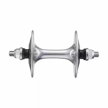 Ободной тормоз передней втулки 32h Shimano Dura-Ace HB-7600 142 мм, серебро / серебро / серебро