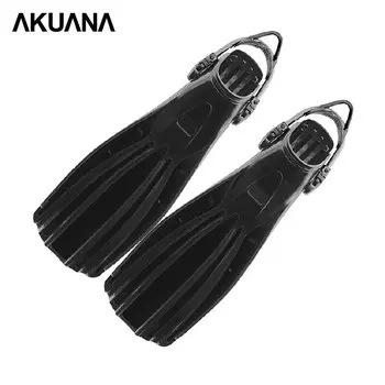 Оборудование для обучения дайвингу AKUANA, ласты, пружинные шнурки, открытые длинные ласты, длинные ласты с пружинной пряжкой № 36-40