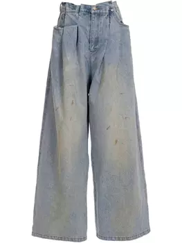 Обработанные сложенные джинсы Natasha Zinko, синий