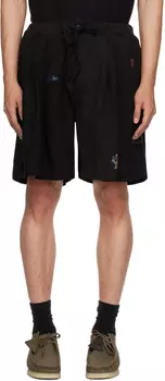 Образец черных шорт Bridge Story mfg.