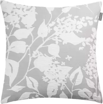 Образец декоративной подушки-кольца "Цветок" Musterring 45х45 см, цвет anthrazit/grau/hellgrau + geblmt