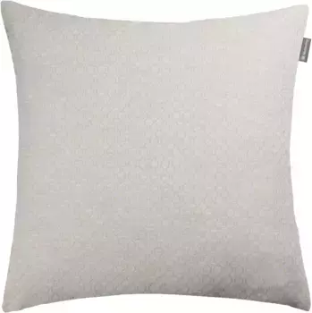 Образец декоративной подушки-кольца "Соты" Musterring 45х45 см, цвет anthrazit/grau/hellgrau + gemustert