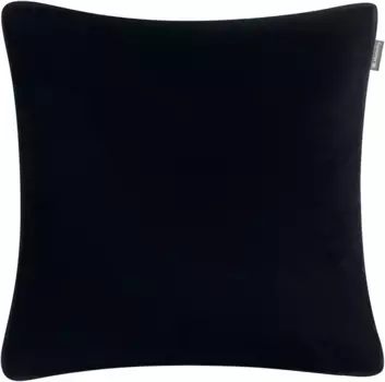 Образец декоративной подушки-кольца "Уголок" Musterring 45х45 см, цвет smoke/anthrazit/schwarz + unifarben