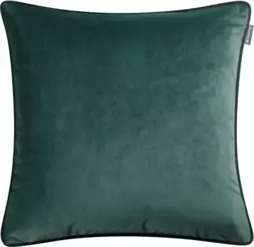 Образец декоративной подушки-кольца "Уголок" Musterring 45х45 см, зеленый/темно-зеленый/елово-зеленый