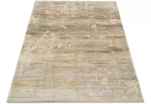 Образец ковра-кольца "ВОЛНА КОНТУРА", прямоугольный, эксклюзивная пряжа SAMPLE RING DELUXE COLLECTION из приятной микрофибры Musterring 140х200 см, цвет beige/mehrfarbig