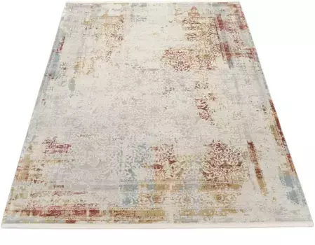 Образец коврового покрытия "OPERA", прямоугольный, эксклюзивный SAMPLE RING DELUXE COLLECTION, высококачественная связанная бахрома Musterring 140х200 см, цвет multi