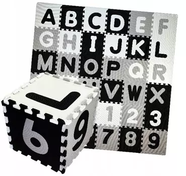 ОБРАЗОВАТЕЛЬНЫЙ КОВрик ИЗ ПЕНЫ АЛФАВИТ 180x180 СМ iKido