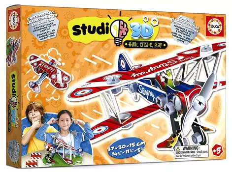 Образование, 3D Модель, Самолет Educa