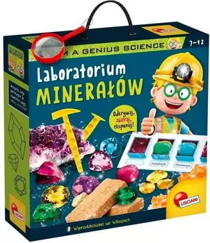 Образовательный набор Lisciani I'M Genius Mineral Laboratory
