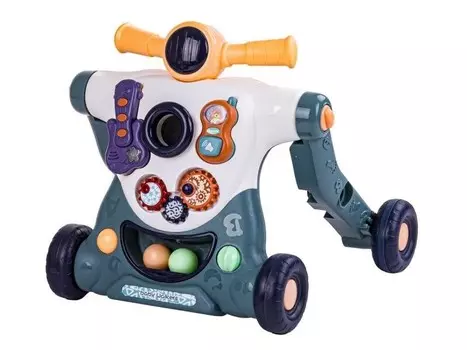 Образовательный самокат Walker 3in1 на синем цвете DK