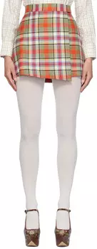Обрезанная мини-юбка Vivienne Westwood, мультиколор