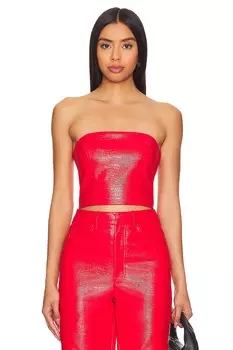 Обрезанный топ Rotate, high risk red