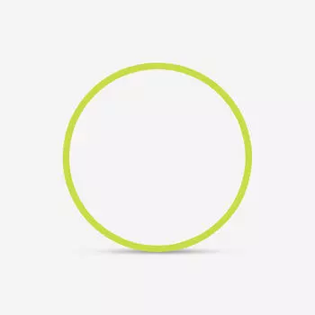 Обруч для художественной гимнастики 50 см - Зеленый Domyos