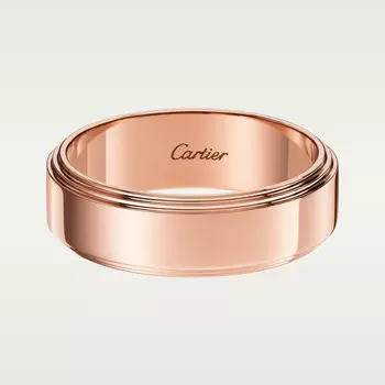 Обручальное кольцо Cartier Alliance Cartier d'Amour, ширина 6 мм, розовое золото