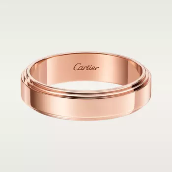 Обручальное кольцо Cartier Alliance Cartier d'Amour, ширина 5 мм, розовое золото