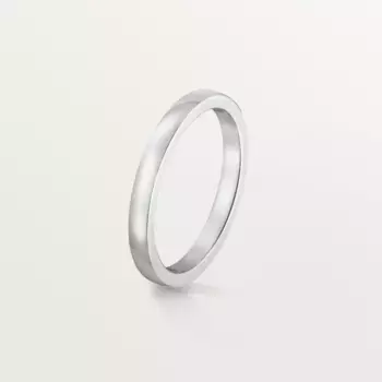 Обручальное кольцо Cartier Ballerine, платина