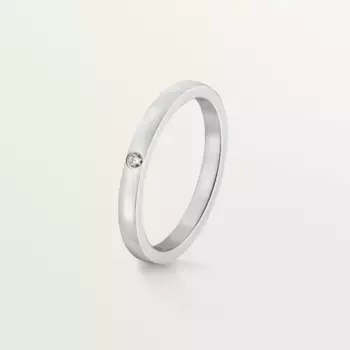 Обручальное кольцо Cartier Ballerine, платина