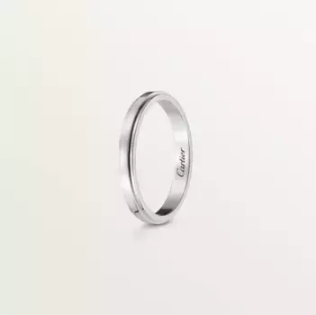 Обручальное кольцо Cartier D'amour, платина