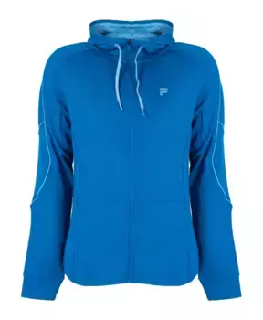 Обтягивающая фигуру рубашка с капюшоном Fila, синий