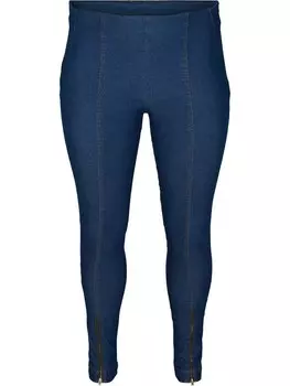 Обтягивающие джеггинсы Zizzi, синий