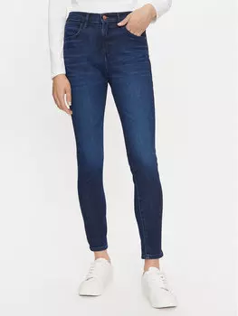 Обтягивающие джинсы 112358235 Wrangler, синий