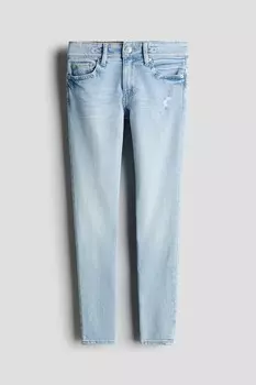 Обтягивающие джинсы H&M, голубой