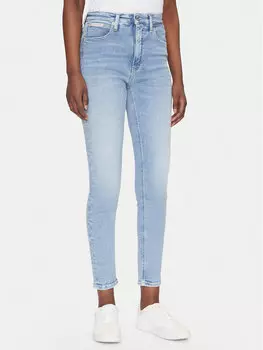 Обтягивающие джинсы J20J225141 Calvin Klein Jeans, синий