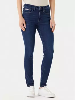 Обтягивающие джинсы LV047B772G Calvin Klein Jeans, синий