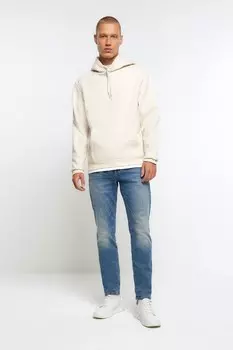Обтягивающие джинсы River Island, синий