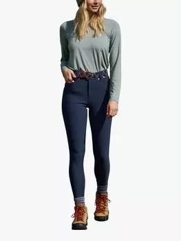 Обтягивающие уличные брюки из эластичного материала aventurite ACAI, цвет Midnight Blue