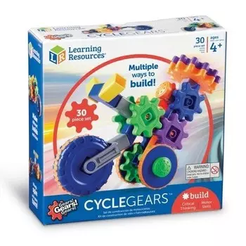 Обучающие ресурсы, строительные блоки Gears! Шестерни! Шестерни! Learning Resources