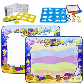 Обучающий водный коврик OCEAN для рисования/живописи Inna marka