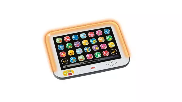 Обучающий забавный планшет Fisher Price, детская игрушка, детский планшет, развивающая игрушка