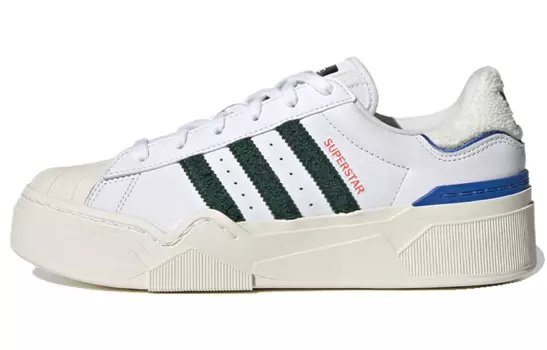 Обувь adidas originals Superstar Bonega 2B Белый Темно-Зеленый (женская)