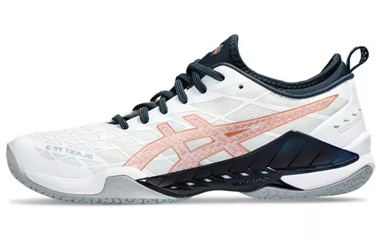 Обувь Asics для бадминтона Мужчины, White/Orange