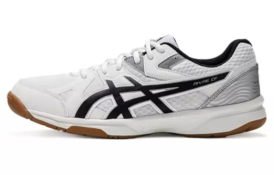 Обувь Asics для бадминтона унисекс, White/Black