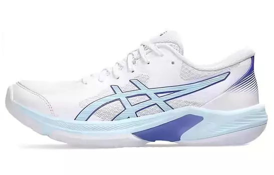 Обувь Asics для бадминтона Женская, White/cyan