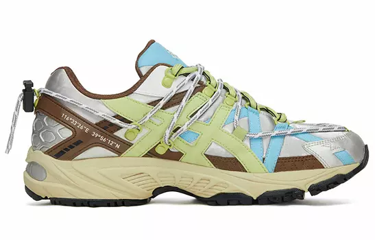 Обувь Asics Gel-Kahana TR Lifestyle унисекс, Silver/Green/Brown
