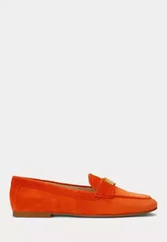Обувь без шнурков AVERI III SUEDE LOAFER Lauren Ralph Lauren, оранжевый