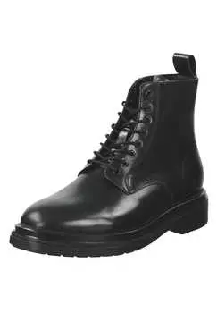 Обувь - ботинки на шнуровке boggar ботильоны из натуральной кожи с логотипом Gant, черный