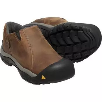 Обувь Brixen Low водонепроницаемая мужская KEEN, цвет Slate Black/Madder Brown