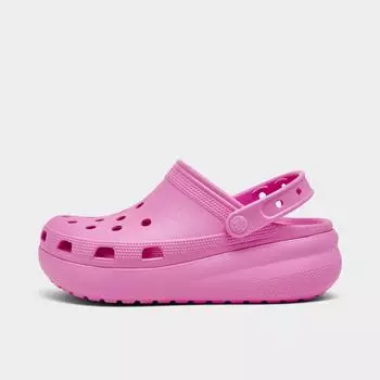 Обувь Crocs Classics Cutie Clog для девочек для больших детей, розовый