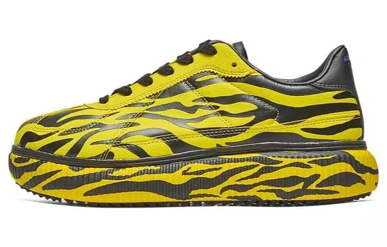 Обувь Delecity Lifestyle унисекс с низким верхом, желтого/черного цвета Onitsuka Tiger